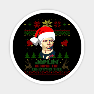 Scott Joplin Around The Christmas Tree Funny Magnet